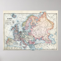 Politieke kaart van Europa (1916)