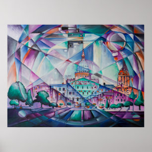 "Politieke Kaleidoscoop" van Timothy Orikri Poster