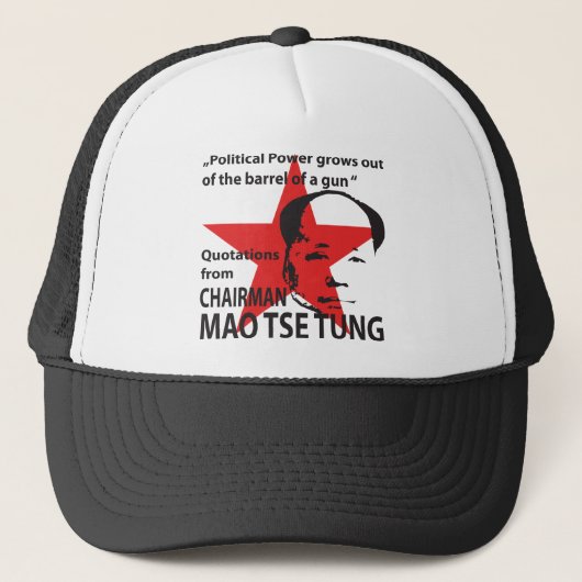 Politieke macht trucker pet (Voorkant)