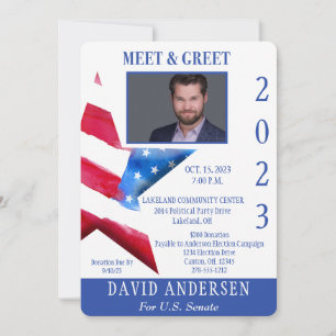 Politieke Meet & Greet Fondsenwerving Uitnodigen W Kaart