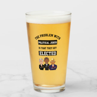 Politieke okes worden verkozen W/Trump Glas
