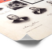 politieke Presidenten Poster (Hoek)