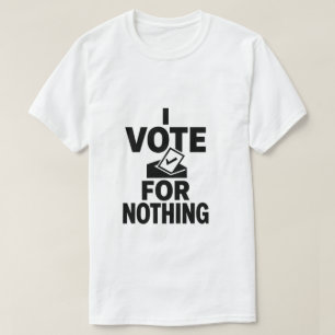 Politieke Satire Minimaal Meme-ontwerp T-shirt