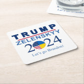 Politieke satire onderzetters (Schuin)