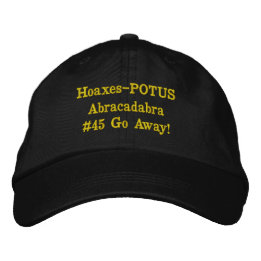 Politieke Tover Spreuk Humor # 45 Geborduurde Pet