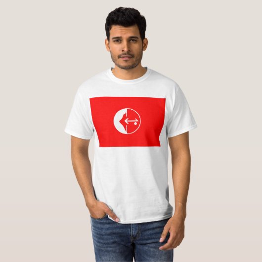 Politieke vlag Colombia T-shirt (Voorkant volledig)