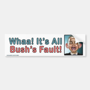 Politieke "Whaa it's Struik Fault" sticker