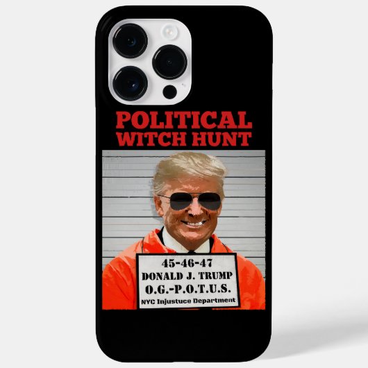 Politieke Witch Hunt van Donald Trump Case-Mate iPhone Case (Achterkant)