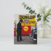  politieman briefkaart (Staand voorkant)