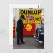  politieman briefkaart (Voorkant / Achterkant)