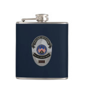 politieman Flask Heupfles (Voorkant)