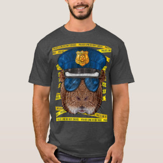 politieman van Guinee-Bissau politieman politieman T-shirt
