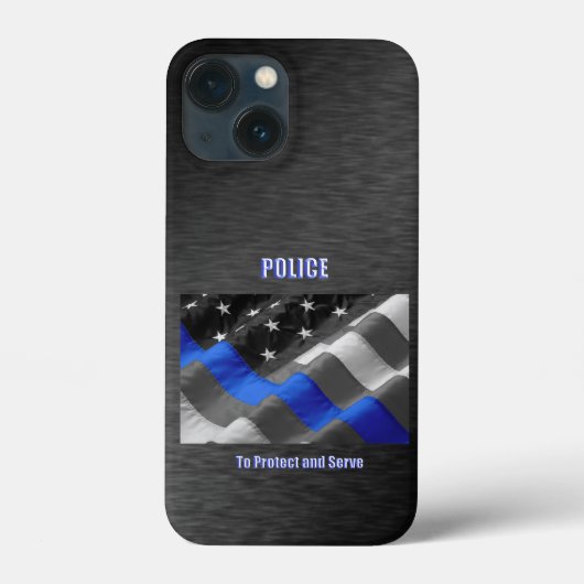 Politiemensen Case-Mate iPhone Case (Achterkant)