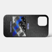Politiemensen Case-Mate iPhone Case (Achterkant (horizontaal))