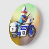 Politiemotorfiets Grote Klok (Hoek)