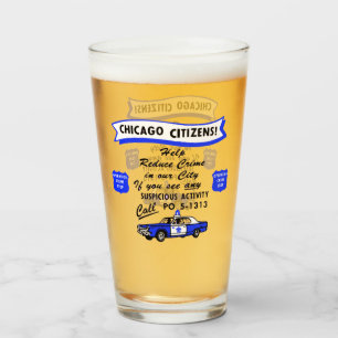  politieoperatie van Chicago stoppen Glas