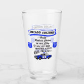  politieoperatie van Chicago stoppen Glas (Voorkant)