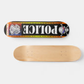 Politieraad achtervolgen skateboard (Horizontaal)