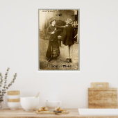 Politievrouw, 1909 poster (Keuken)