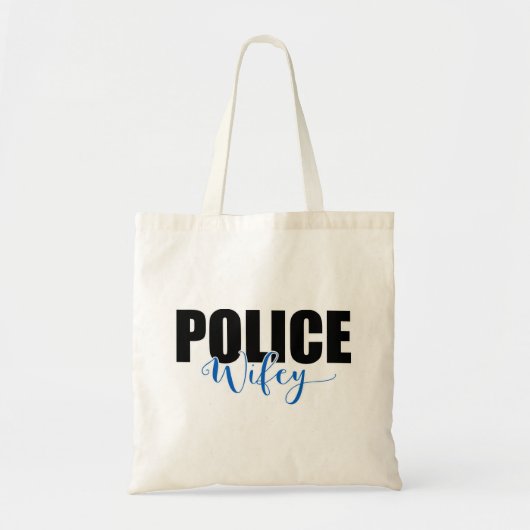 Politievrouw Tote Bag (Voorkant)