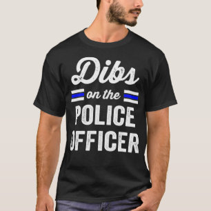 Politievrouw voor vrouwen overvalt politieman Cop T-shirt