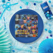 Politiewaardering Papieren Bordje (Feest)