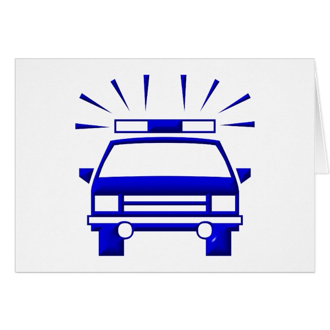 Politiewagen (Voorkant Horizontaal)