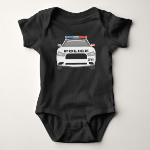 Politiewagen 911 Baby jongens en meisjes Romper