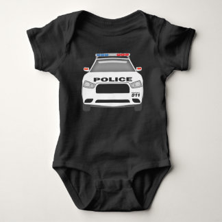 Politiewagen 911 Baby jongens en meisjes Romper
