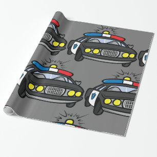 Politiewagen Cadeaupapier