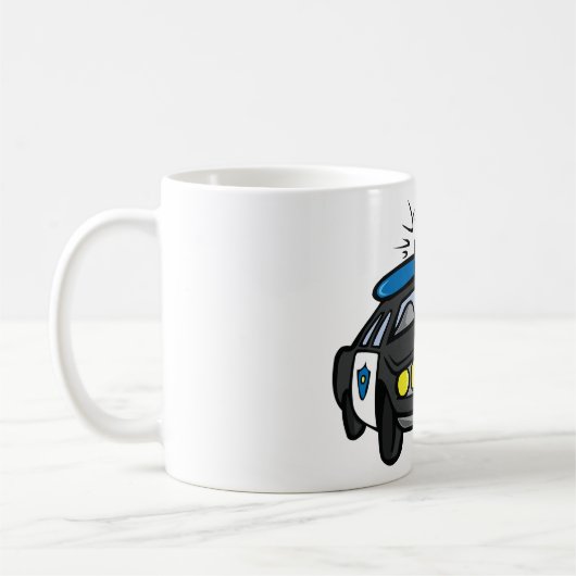 Politiewagen Koffiemok (Links)