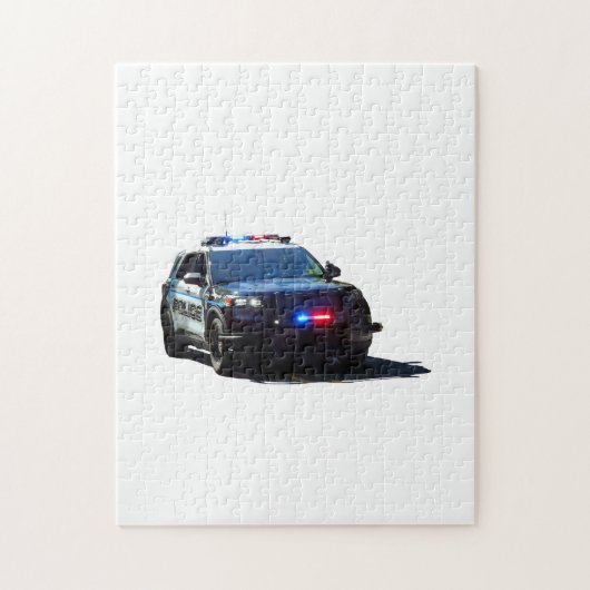 Politiewagen Legpuzzel (Verticaal)