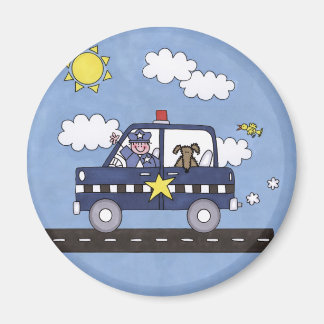 Politiewagen Magneet