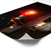 Politiewagen Poster (Hoek)