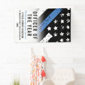 Politiewerknemer van het Jaar van de wetshandhavin Spandoek (Insitu)