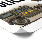 Politiewetshandhavingsvoertuigen Poster 2 (Hoek)