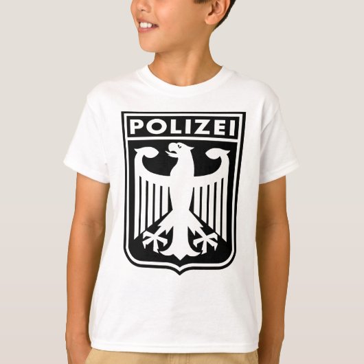 Polizei T-shirt (Voorkant)