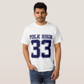 Polk High Bundy 33 T-shirt (Voorkant volledig)