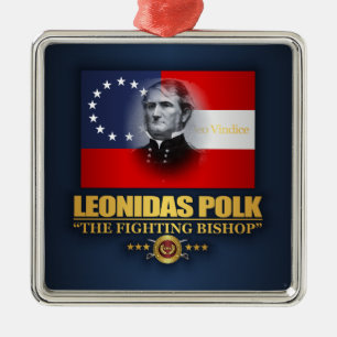 Polk (Zuidelijke Patriot) Metalen Ornament