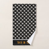 Polka Bat and Moon (Serviette à main)