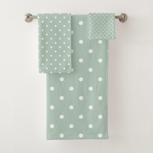 Polka blanc vert (En situation)