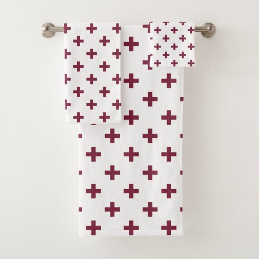 Polka de mûre croise sur blanc (En situation)