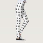 Polka Dot 01X.Grey Schaduw Leggings (Rechts)