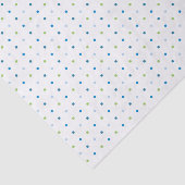 Polka Dot Baby shower Tissue Paper Boy Tissuepapier (Detail)
