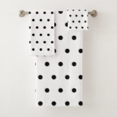 Polka Dot Bad Handdoek (Insitu)
