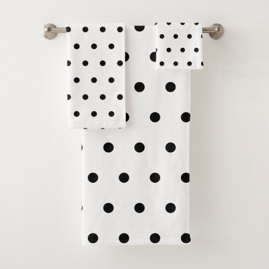 Polka Dot Bad Handdoek (Insitu)