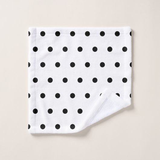 Polka Dot Bad Handdoek (Wasdoekje)