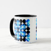 Polka Dot Bamboo Mok (Voorkant links)