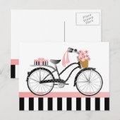 Polka Dot Bike-New Briefkaart (Voorkant / Achterkant)
