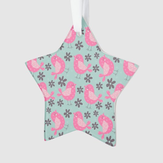 Polka Dot Birds and Flowers (devant)